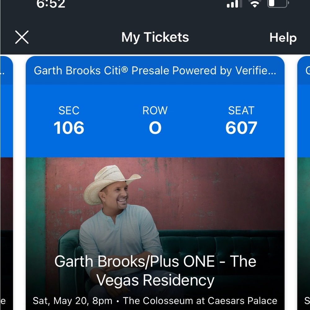 Garth Brooks Vegas Show
